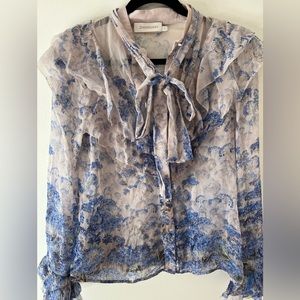 Zimmermann
Wild Botanica Luminous Safari blouse